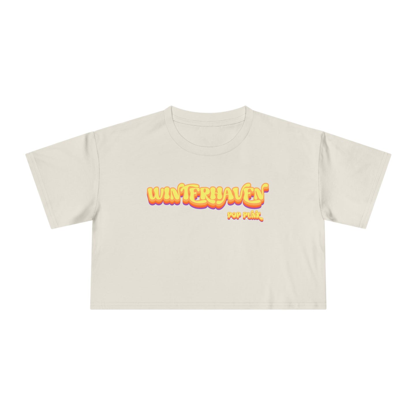 WinterHaven Retro Women's Crop Tee (Multiple Colors)