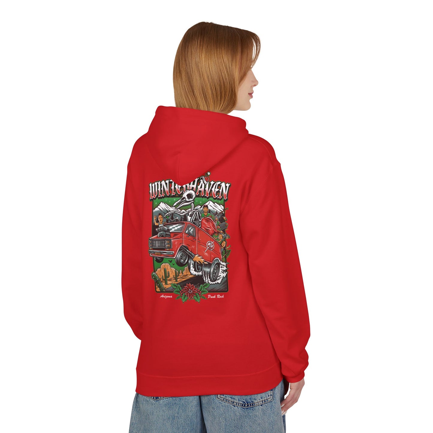 WinterHaven holiday hoodie