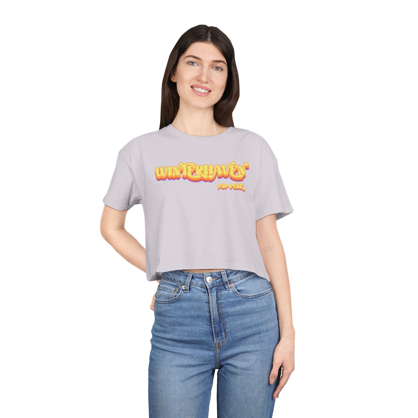 WinterHaven Retro Women's Crop Tee