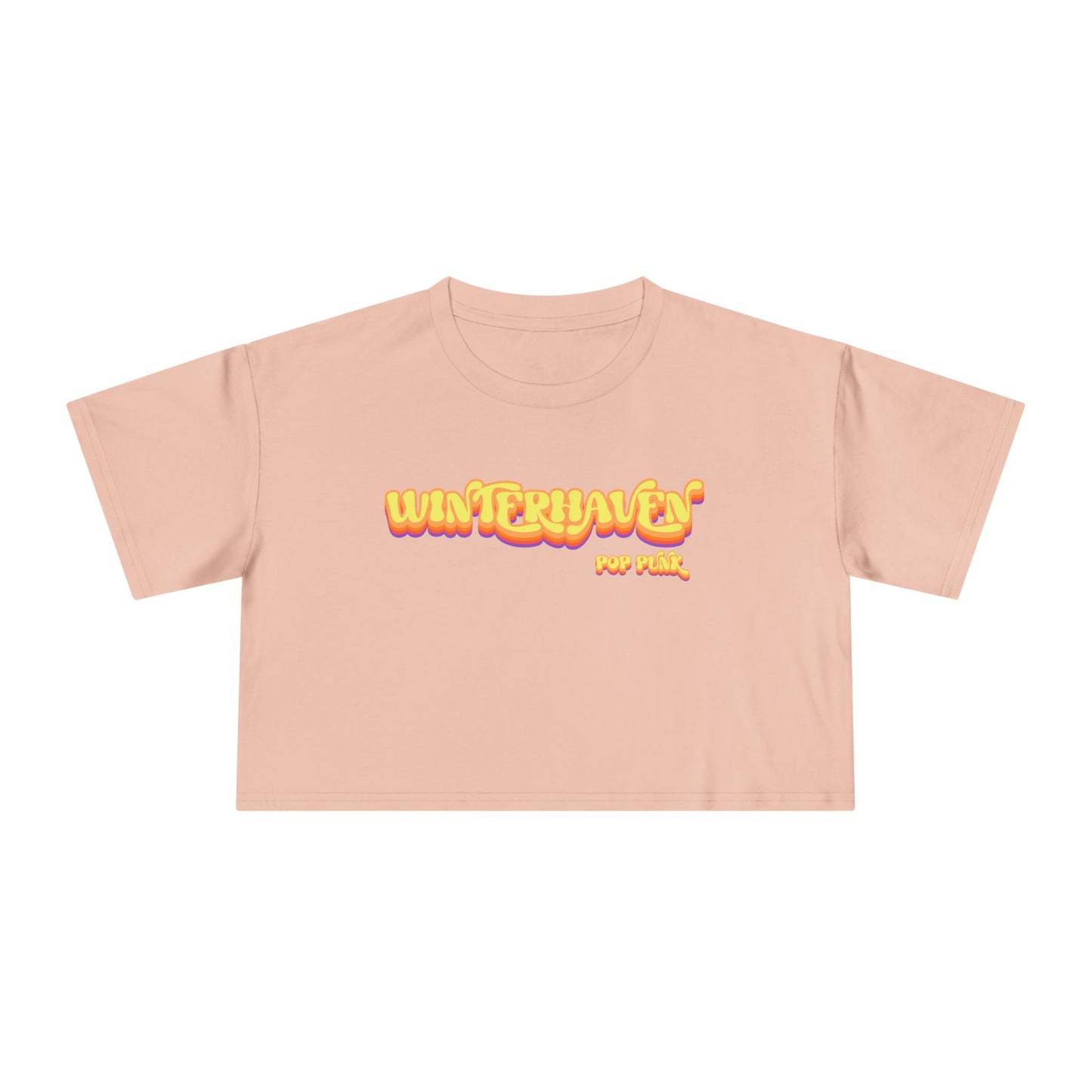WinterHaven Retro Women's Crop Tee (Multiple Colors)