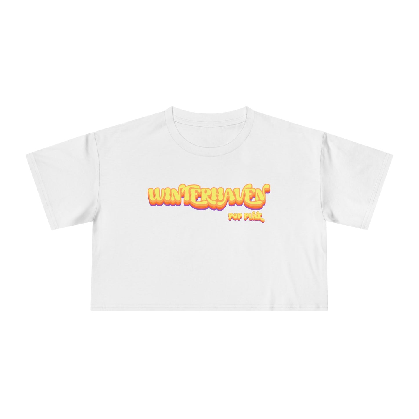 WinterHaven Retro Women's Crop Tee (Multiple Colors)