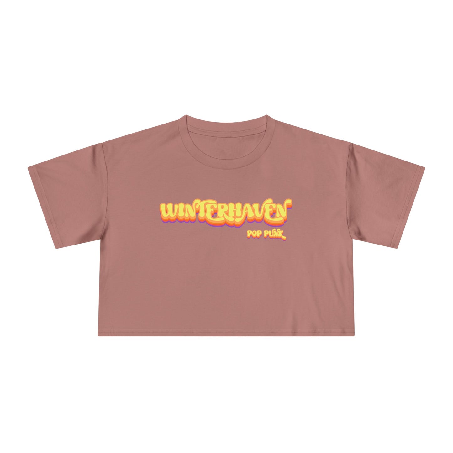 WinterHaven Retro Women's Crop Tee (Multiple Colors)