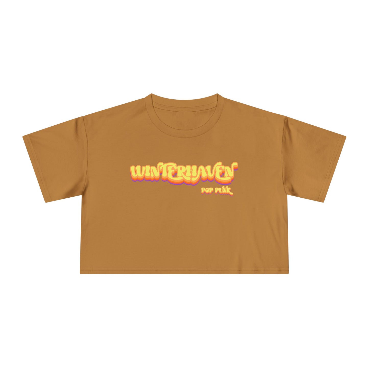 WinterHaven Retro Women's Crop Tee (Multiple Colors)