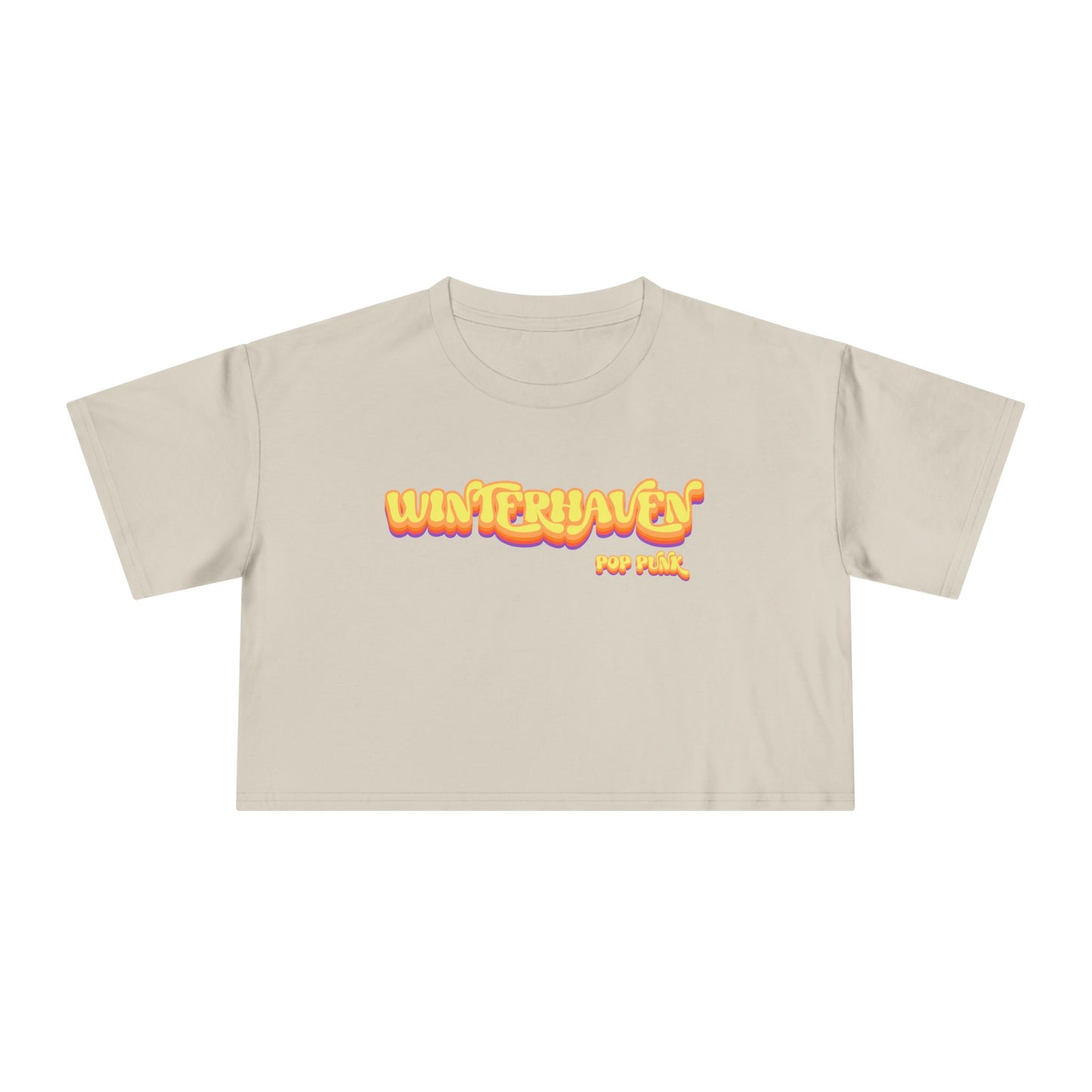 WinterHaven Retro Women's Crop Tee (Multiple Colors)