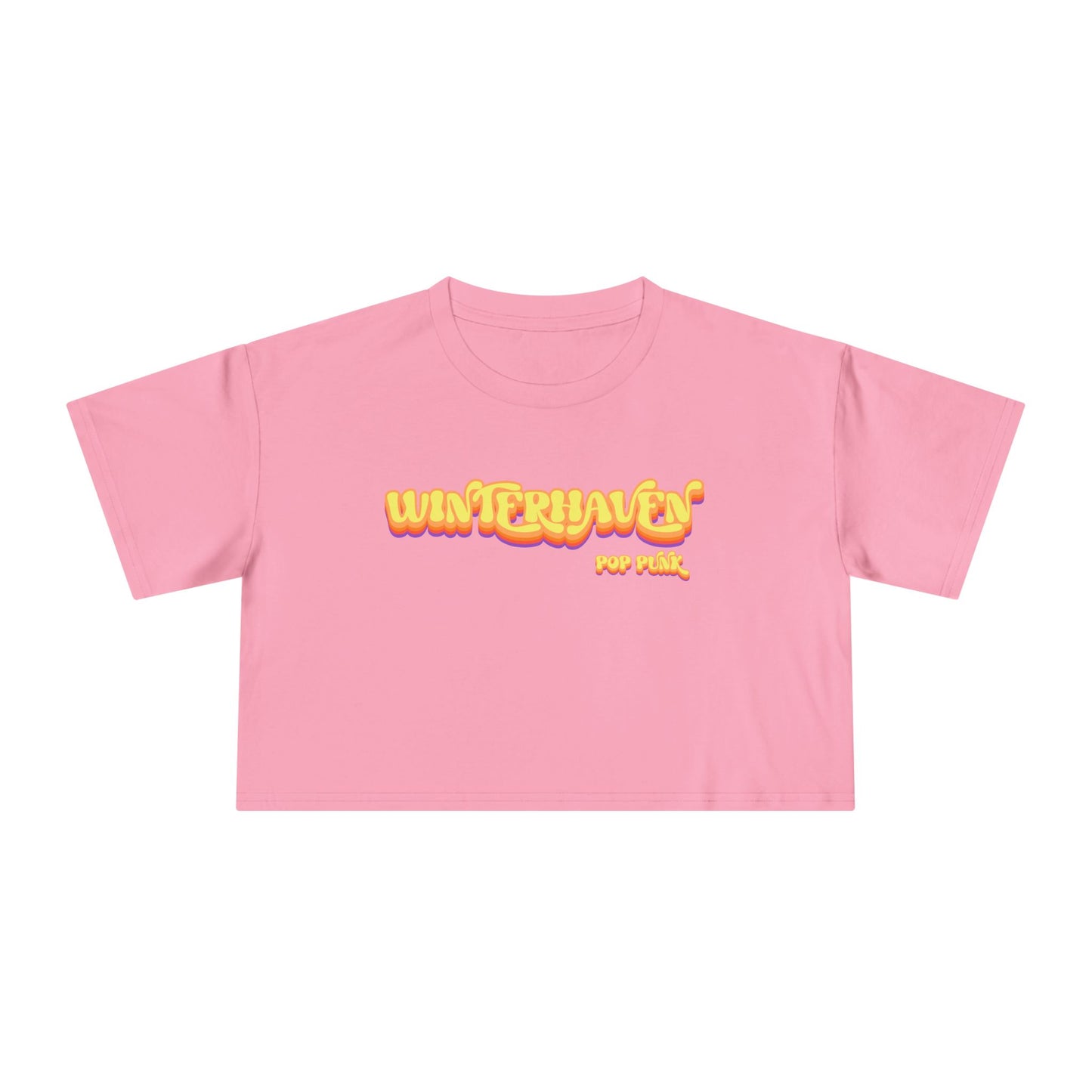 WinterHaven Retro Women's Crop Tee (Multiple Colors)