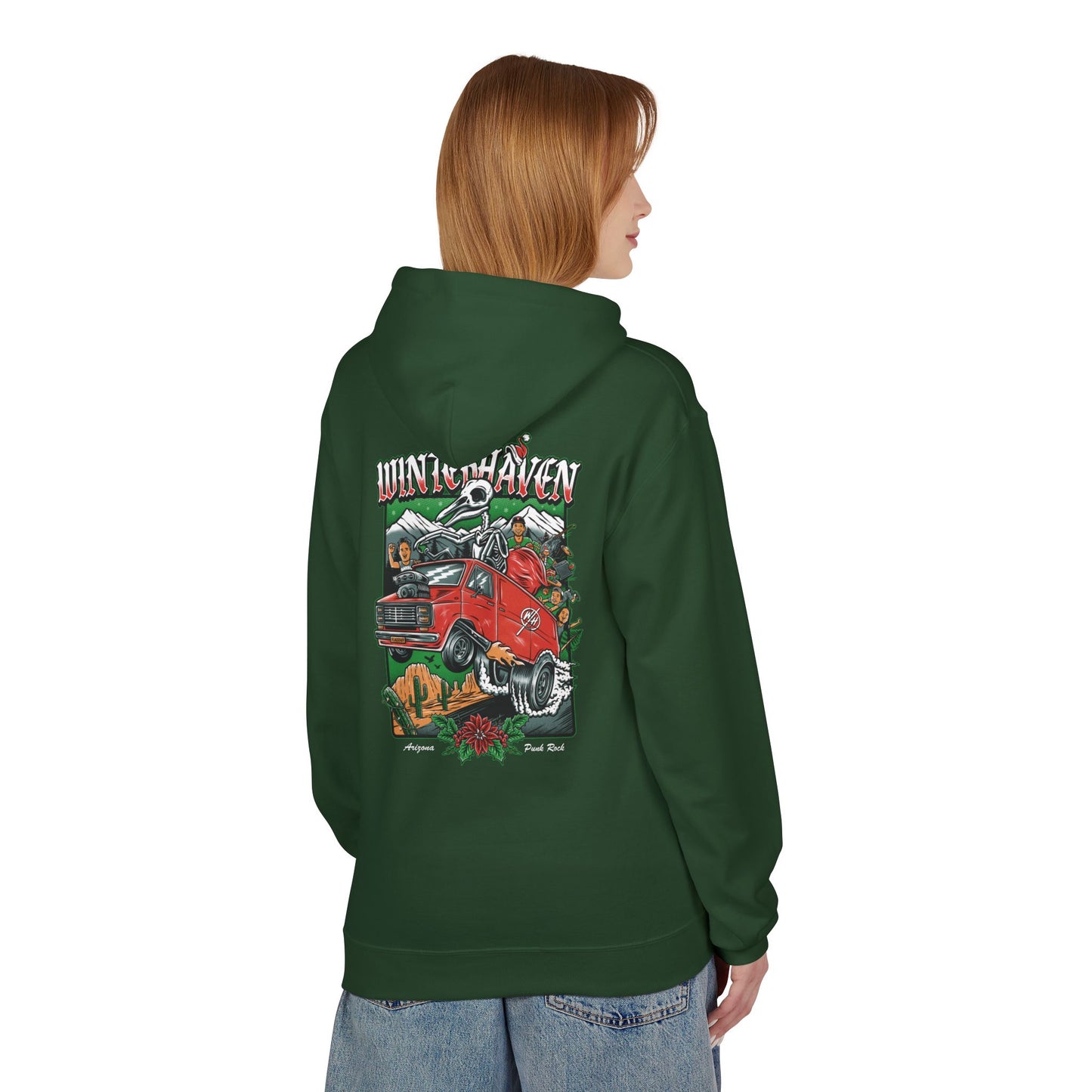 WinterHaven holiday hoodie