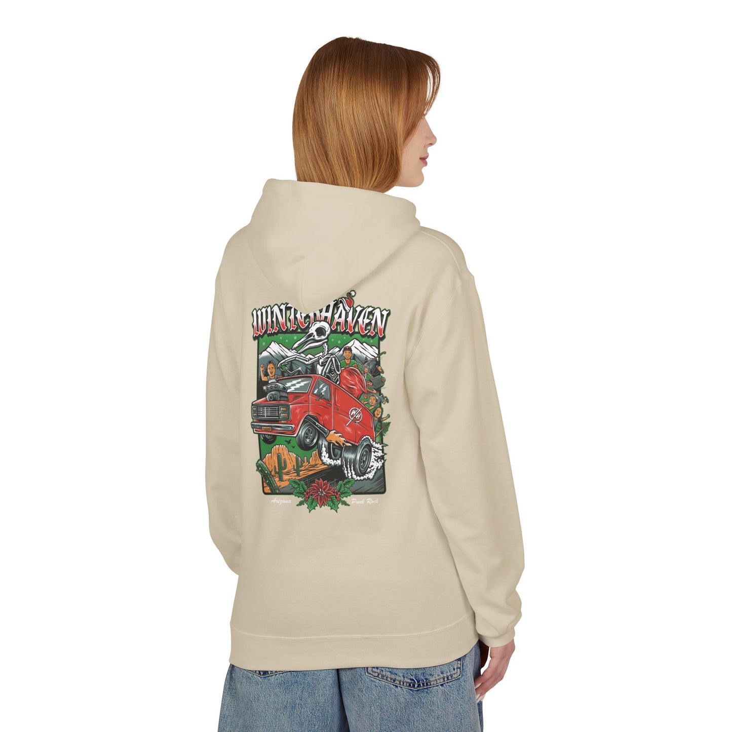 WinterHaven holiday hoodie