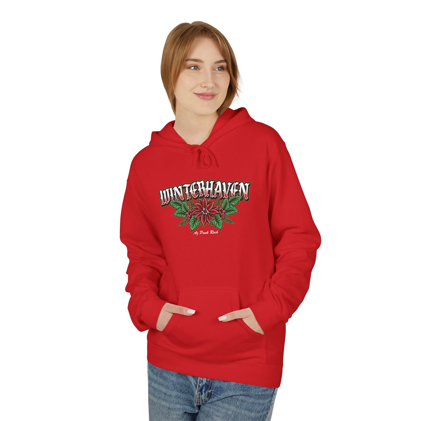 WinterHaven holiday hoodie