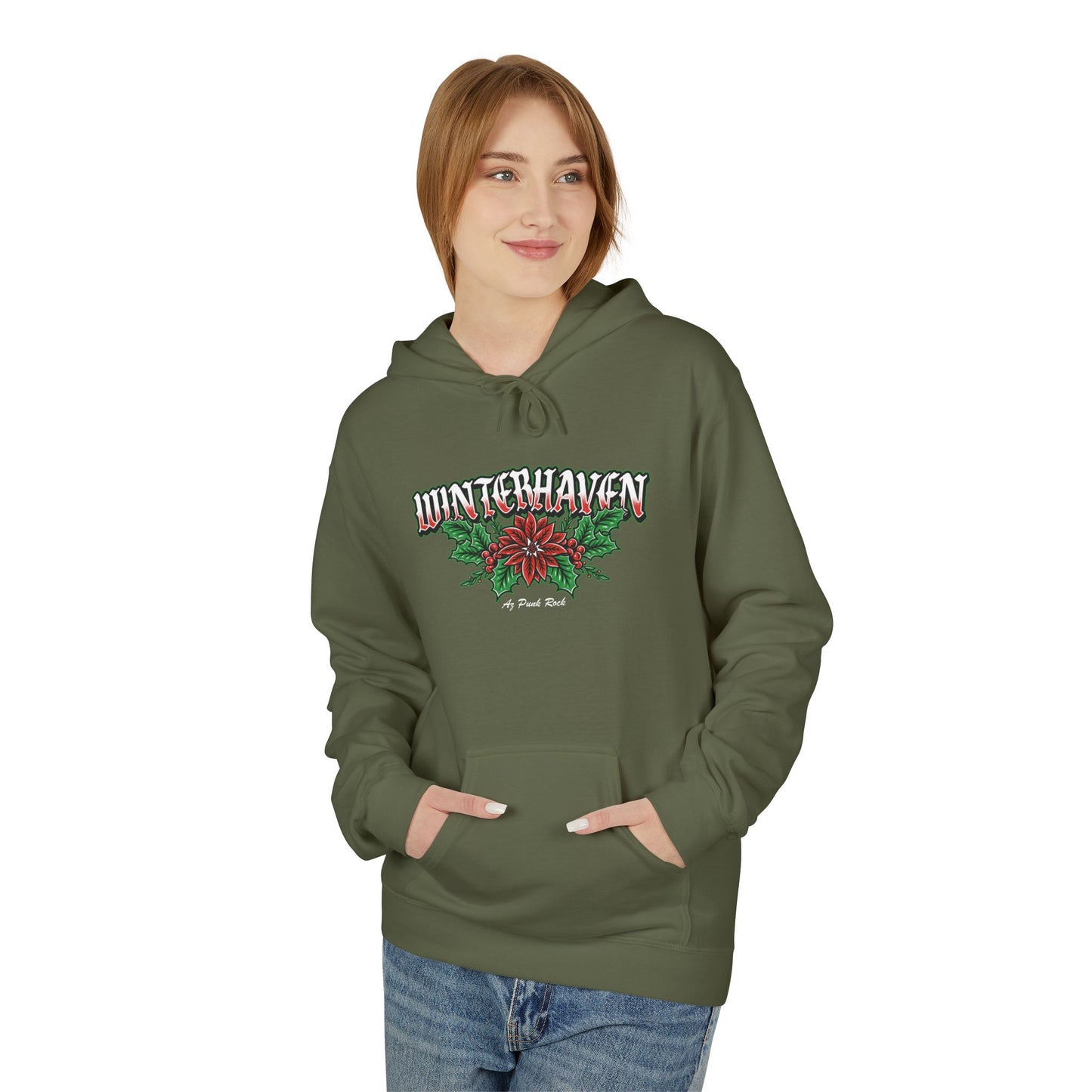 WinterHaven holiday hoodie