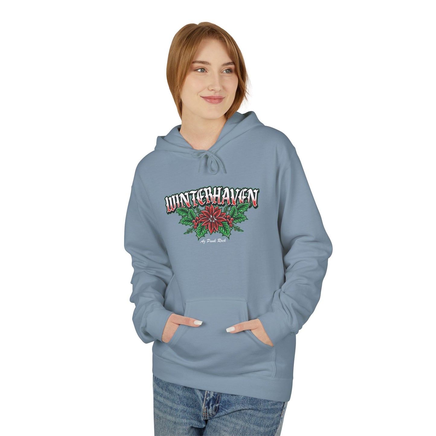 WinterHaven holiday hoodie