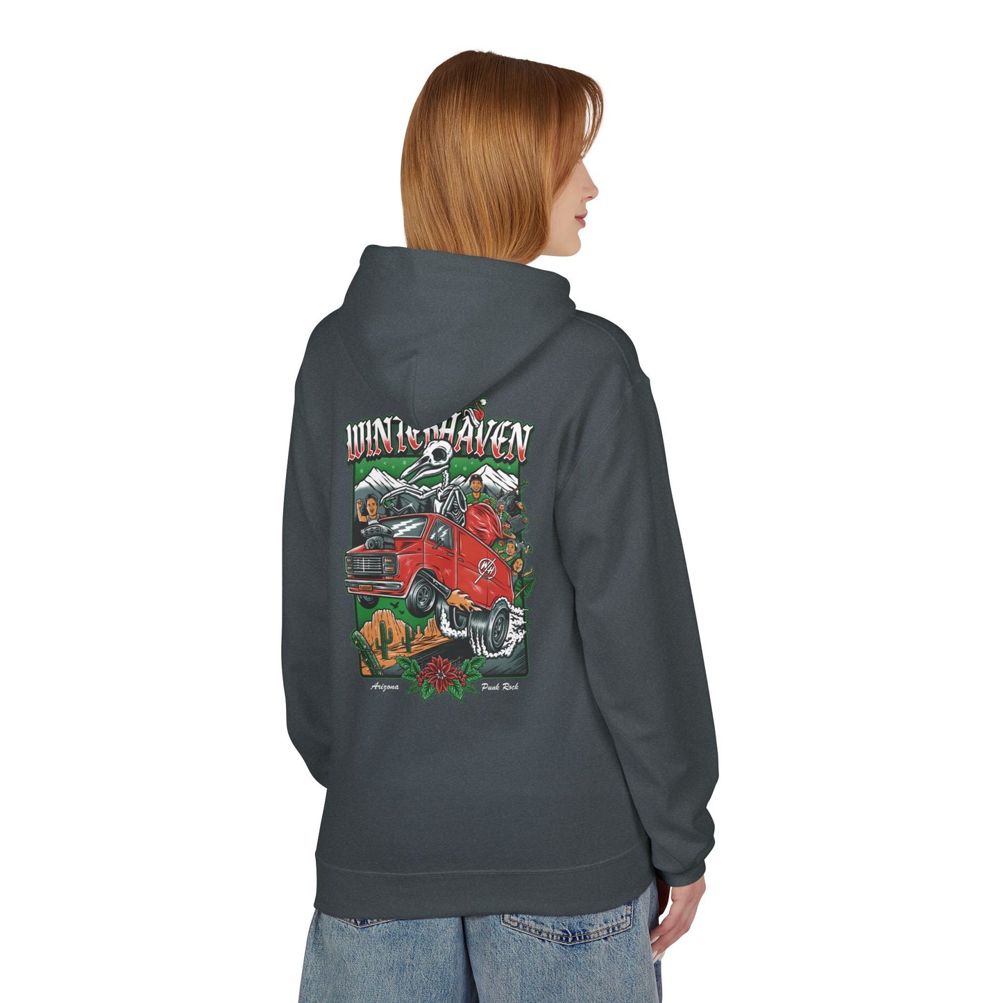 WinterHaven holiday hoodie
