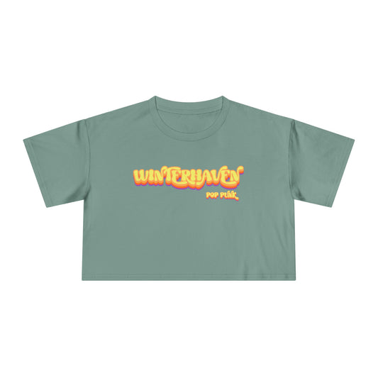 WinterHaven Retro Women's Crop Tee (Multiple Colors)