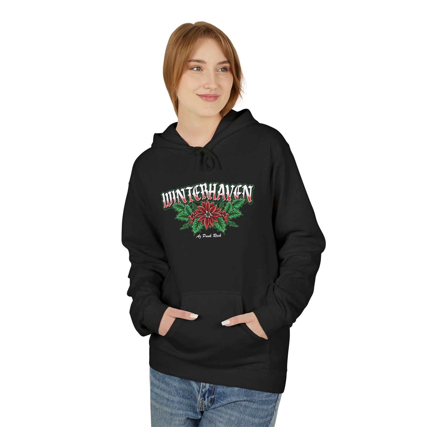 WinterHaven holiday hoodie