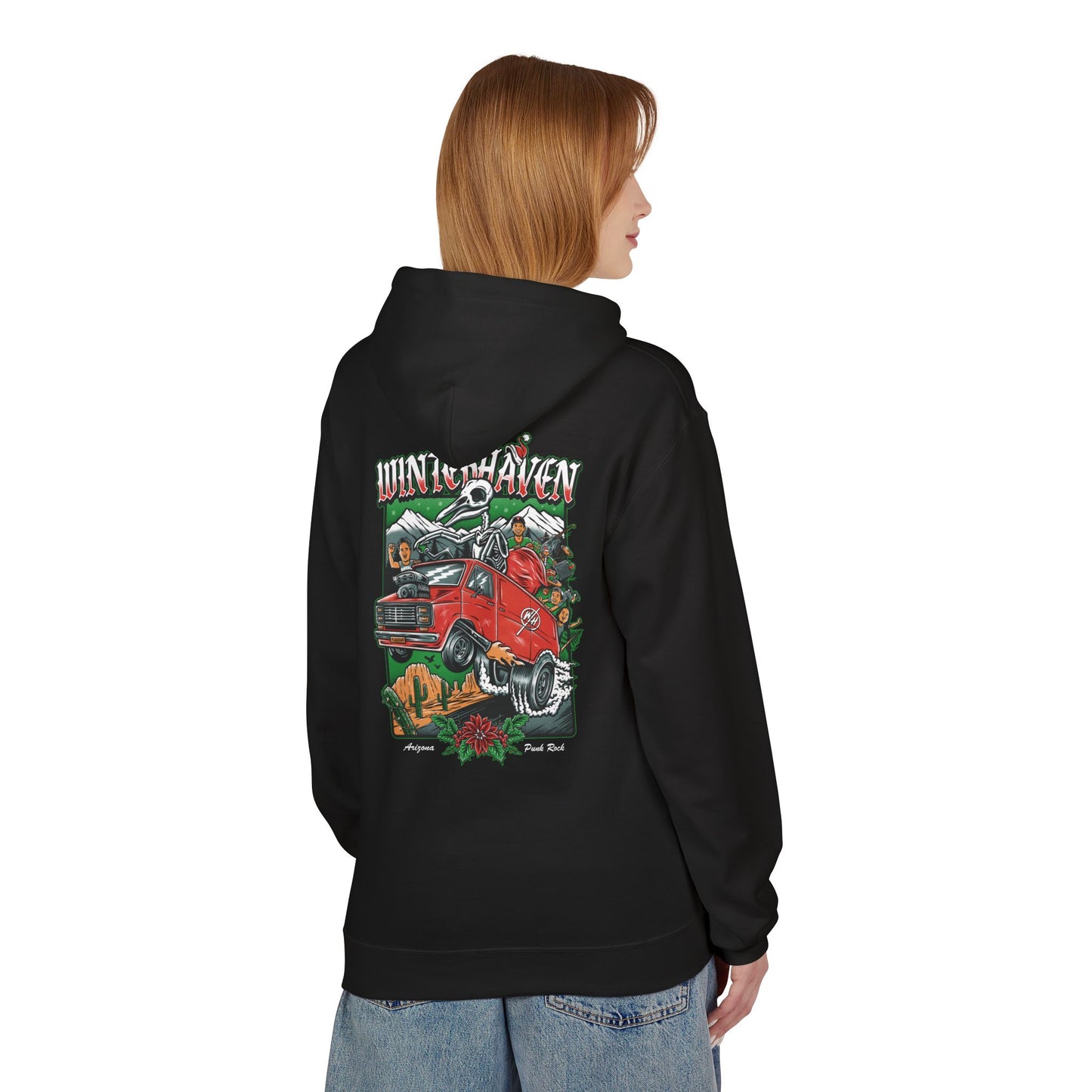 WinterHaven holiday hoodie