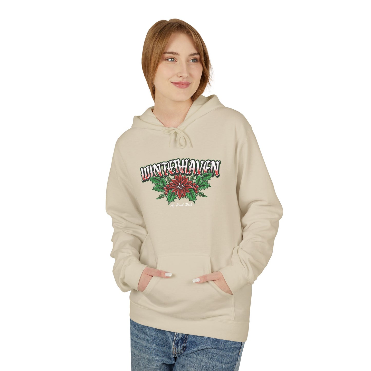 WinterHaven holiday hoodie