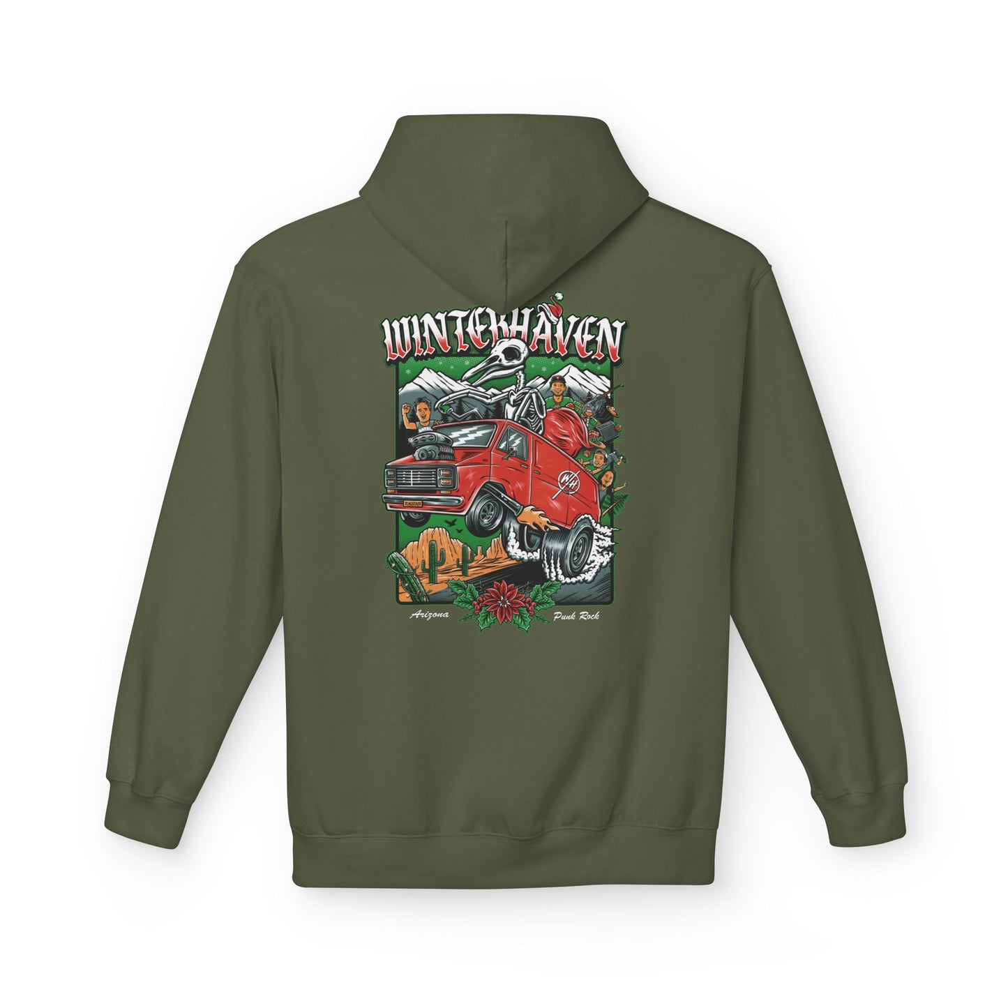 WinterHaven holiday hoodie